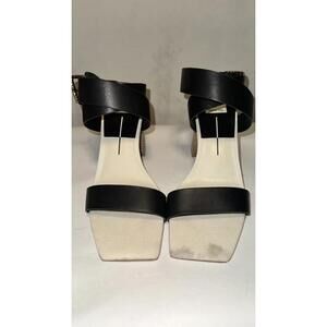 Dolce Vita Womens Black Size 10 Ankle Strap Heeled Sandals Preowned